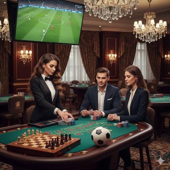 德州扑克比赛筹码与牌桌